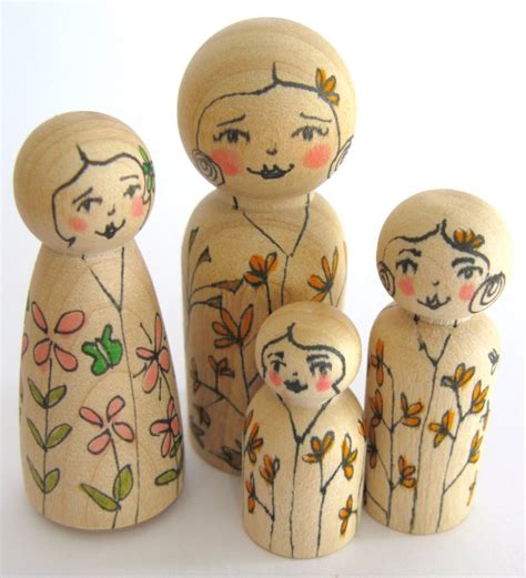 Magical wooden doll
